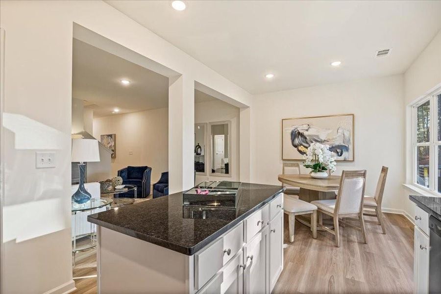 Furnished interior view inside a new home in Old Salem Crossing, Conyers (Image 24).