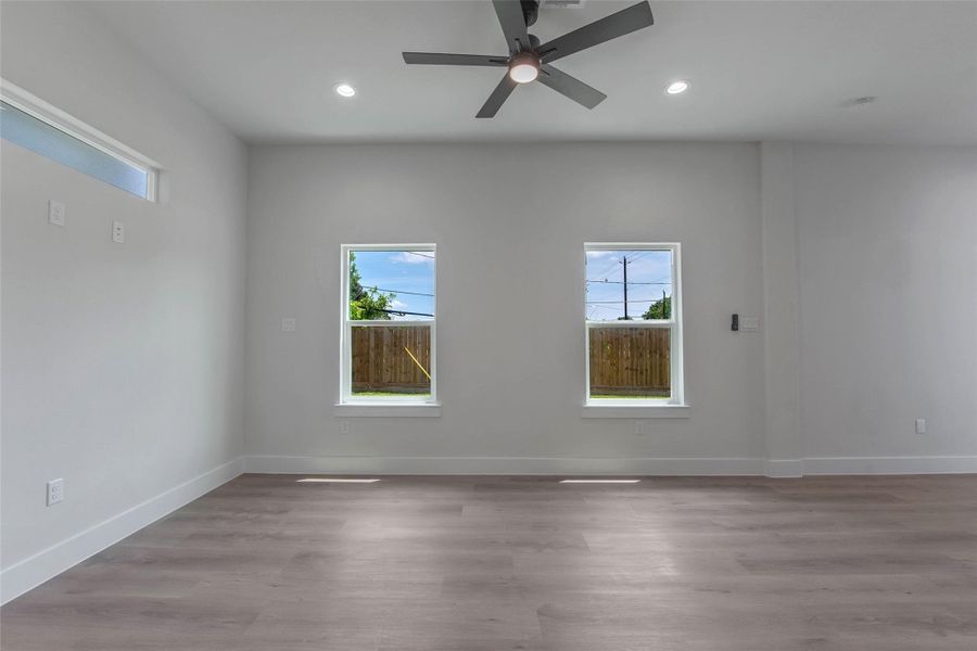 Spacious, unfurnished interior of a new home in , Houston (Image 19). Spacious, unfurnished interior of a new home in , Houston (Image 19).