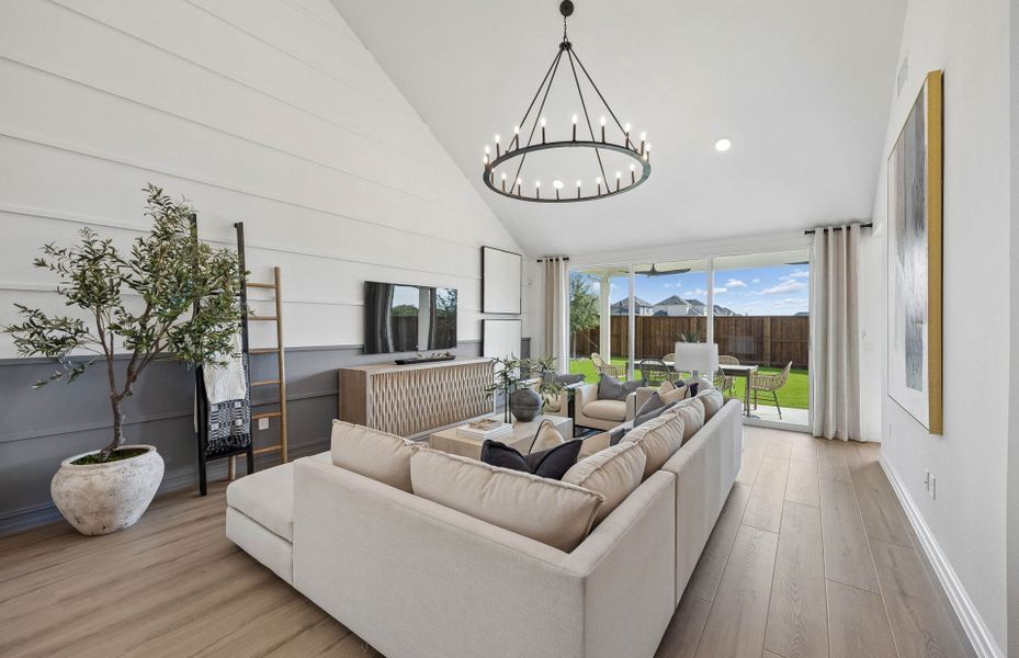 Representative furnished interior of a home built from the Rainier by Pulte Homes in Wilson Creek Meadows, Celina (Image 13).