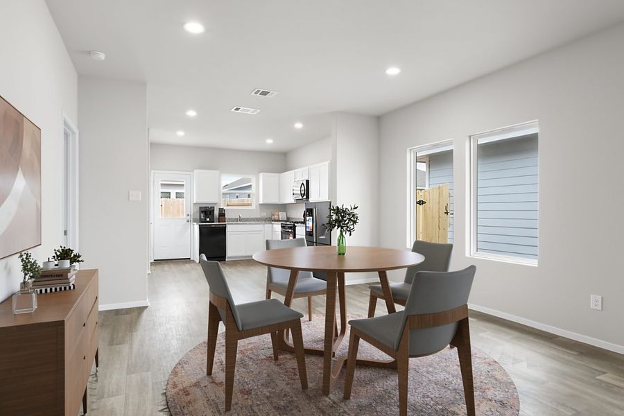 Furnished interior view inside a new home in Hymeadow, Maxwell (Image 6).