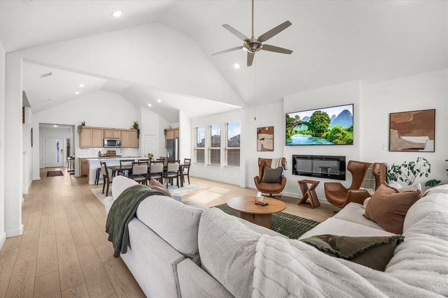 Furnished interior view inside a new home in , Fort Worth (Image 19).