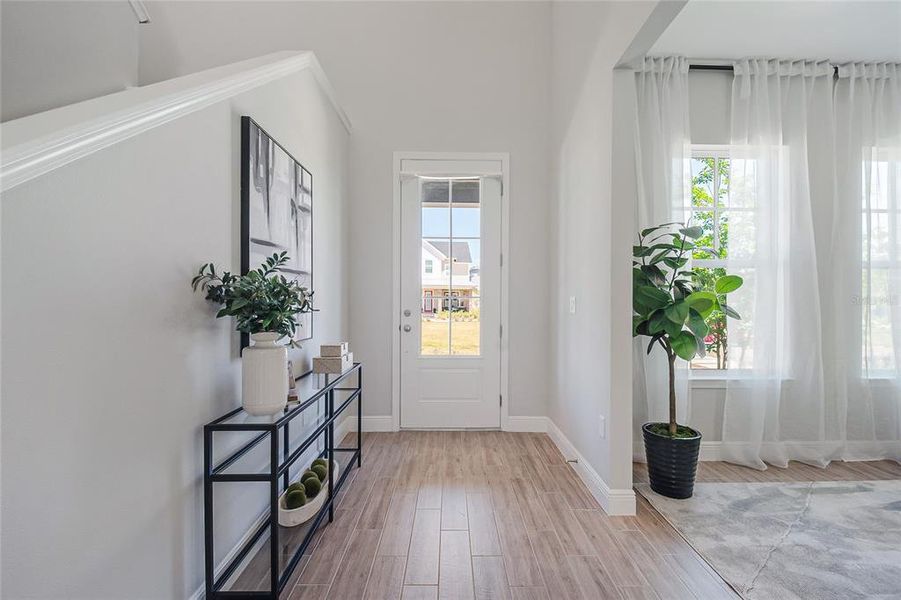 Furnished interior view inside a new home in , Orlando (Image 5).