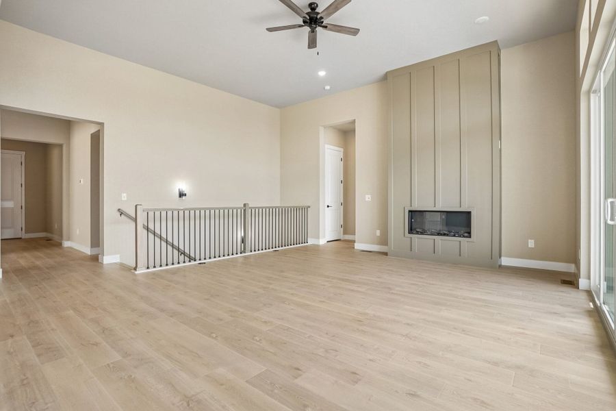 Spacious, unfurnished interior of a new home in Jackson Creek North, Monument (Image 42).