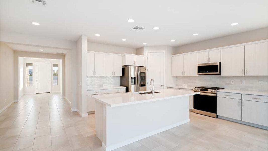 Representative furnished interior of a home built from the Harmony by Costa Verde Homes in Retreat at Mountain View Ranch, Casa Grande (Image 11).