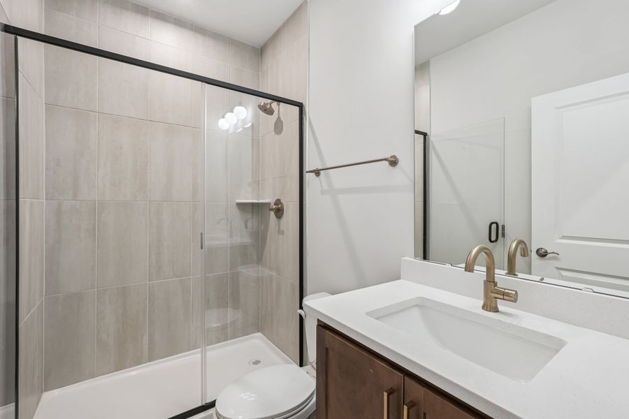 Furnished interior view inside a new home in Summit At Homestead, Chapel Hill (Image 6).