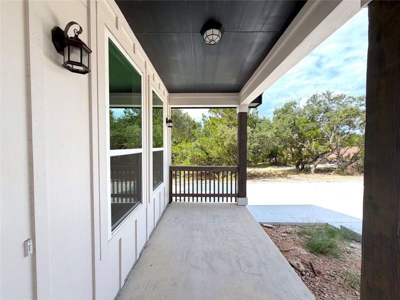 Exterior details and patio area of a home in , Canyon Lake (Image 2). Exterior details and patio area of a home in , Canyon Lake (Image 2).