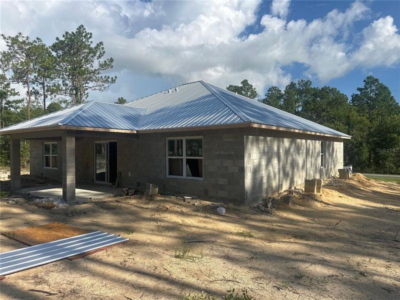 In-progress construction of a new home in , Dunnellon, FL (Image 9). In-progress construction of a new home in , Dunnellon, FL (Image 9).