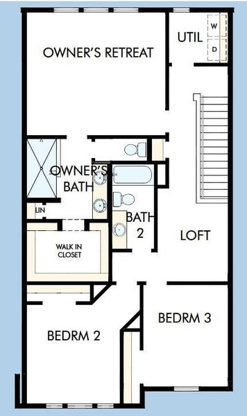 2D floor plan layout of this home in , Charleston, SC (Image 3).