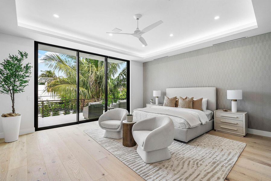 Furnished interior view inside a new home in , Delray Beach (Image 12). Furnished interior view inside a new home in , Delray Beach (Image 12).