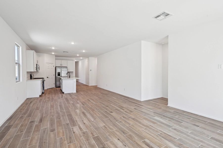 The Poppy floorplan layout - not actual home