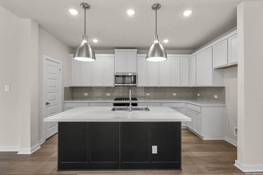 Furnished interior view inside a new home in Stillwater Ranch, San Antonio (Image 16).