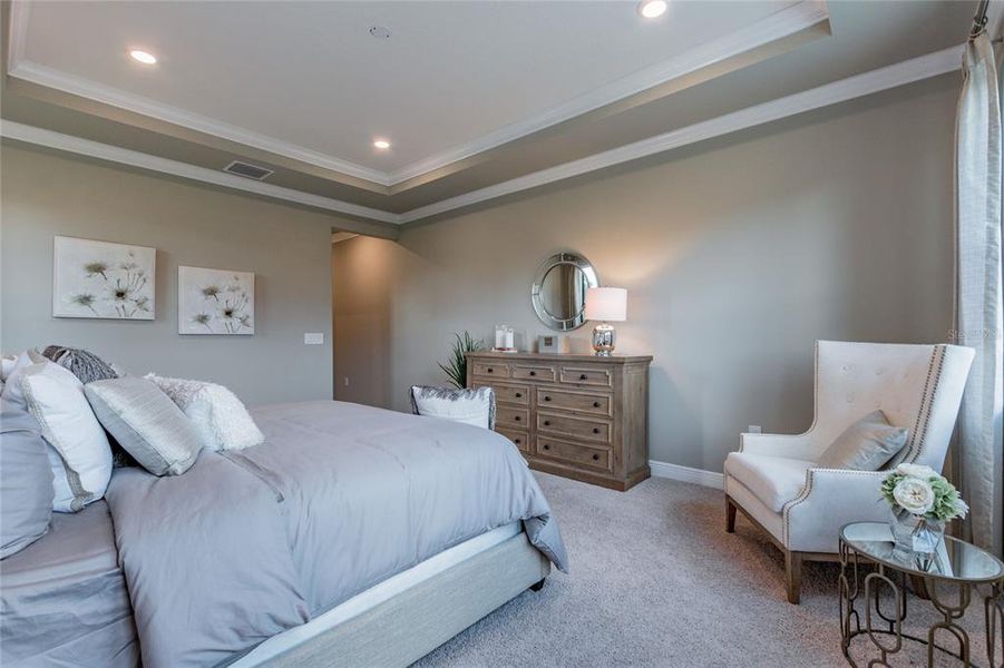 Furnished interior view inside a new home in , Tarpon Springs (Image 13).