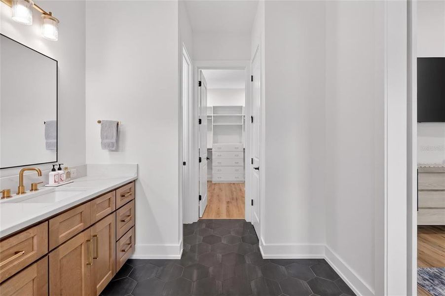 Furnished interior view inside a new home in , Lakeland (Image 49).