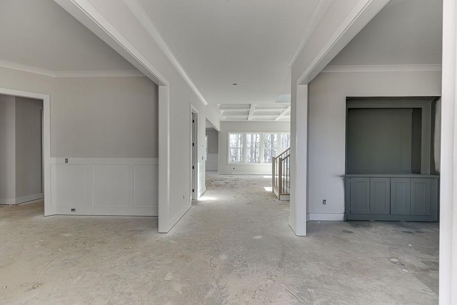 In-progress construction of a new home in , Cumming, GA (Image 15).