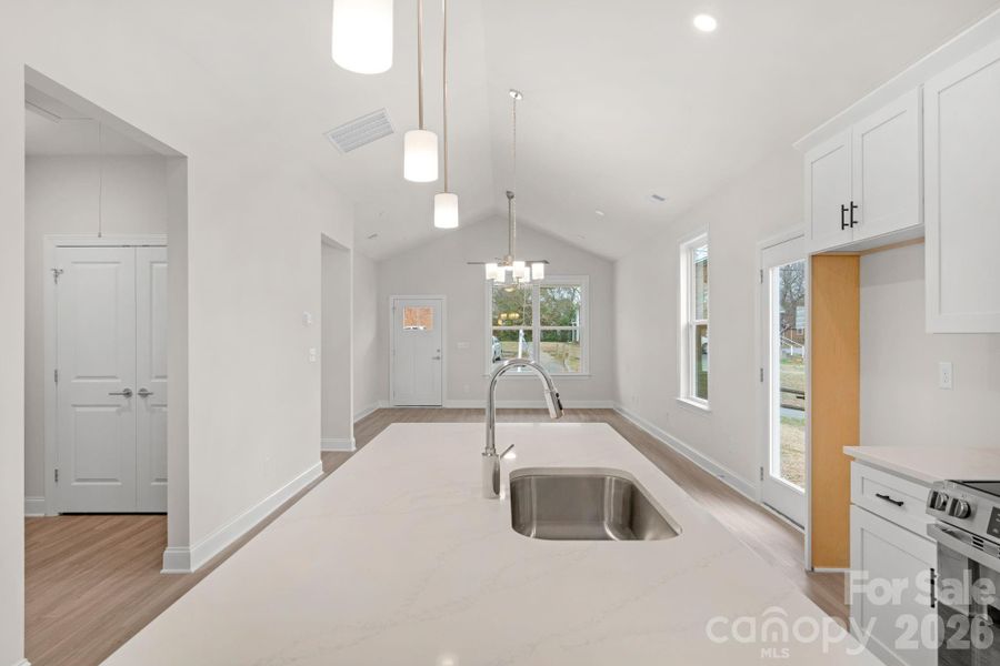 Furnished interior view inside a new home in , Monroe (Image 8).