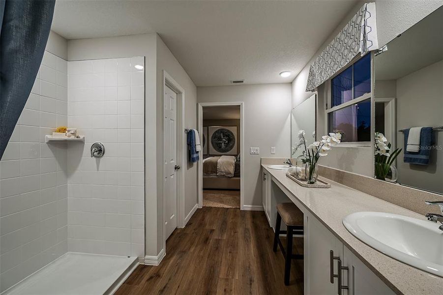 Furnished interior view inside a new home in Pasadena Landing, Wesley Chapel (Image 9).