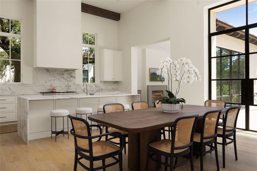 Furnished interior view inside a new home in Amarra Villas, Austin (Image 38). Furnished interior view inside a new home in Amarra Villas, Austin (Image 38).