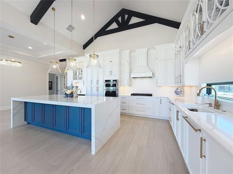 Furnished interior view inside a new home in , Reunion (Image 11).