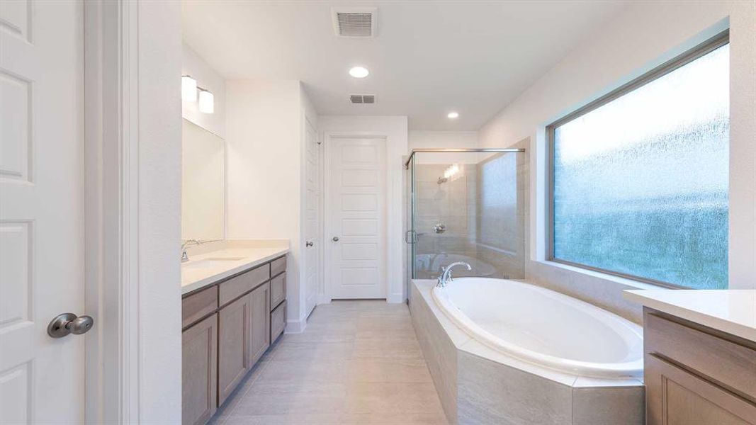 Furnished interior view inside a new home in Avondale 45', Fate (Image 11). Furnished interior view inside a new home in Avondale 45', Fate (Image 11).