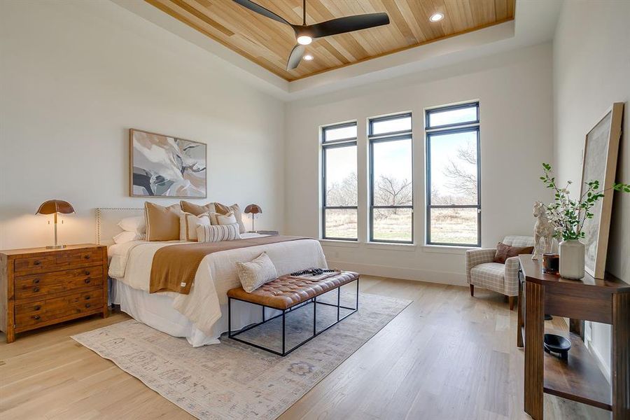Furnished interior view inside a new home in , Weatherford (Image 17).