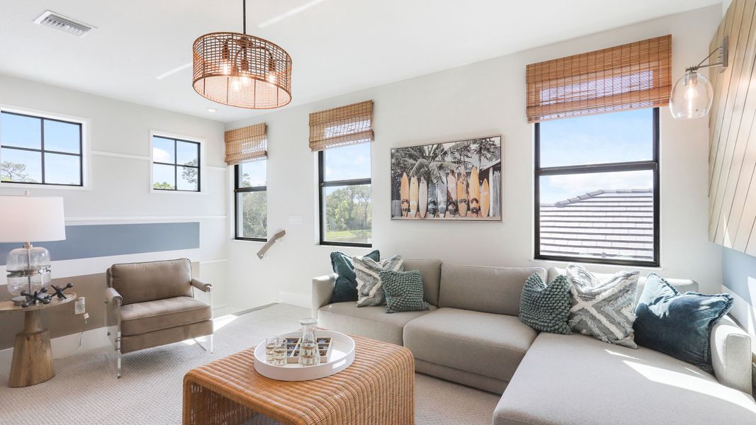 Representative furnished interior of a home built from the Madison by Kolter Homes in The Cove at Park Trace, Stuart (Image 26).