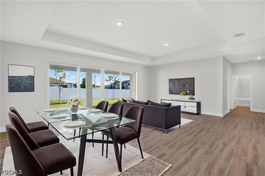 Furnished interior view inside a new home in Cape Coral, Cape Coral (Image 4).