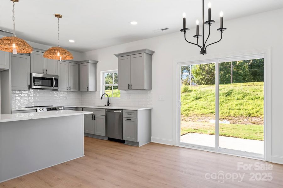 Furnished interior view inside a new home in , Kannapolis (Image 6).