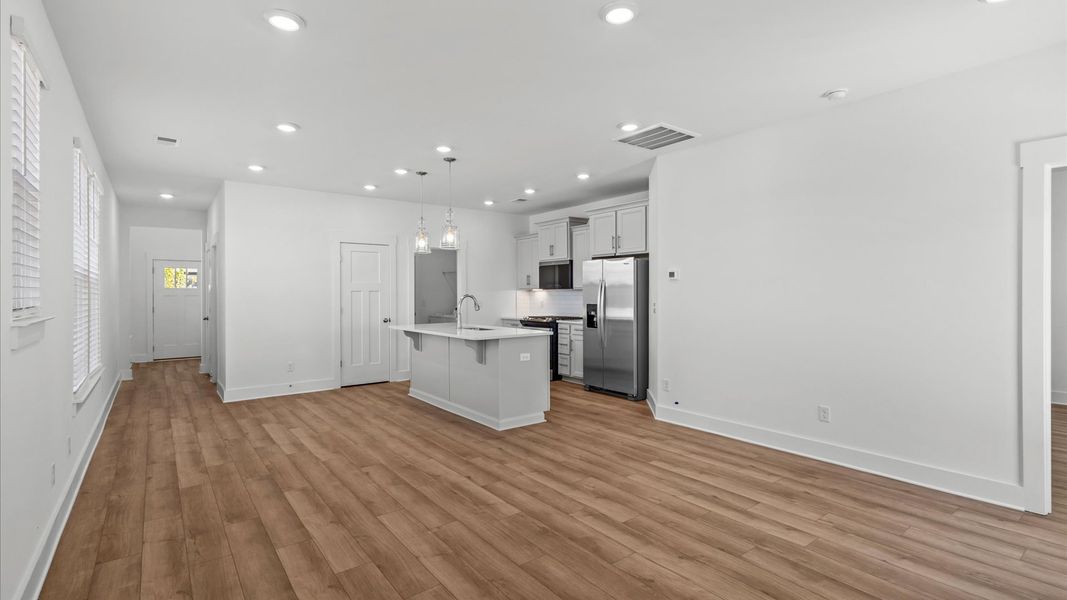 Representative furnished interior of a home built from the Freesia by DRB Homes in Spring Branch, Smyrna (Image 9).