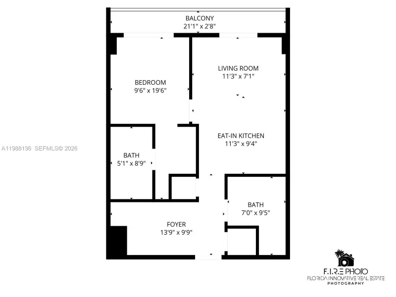 2D floor plan layout of this home in , Miami, FL (Image 4). 2D floor plan layout of this home in , Miami, FL (Image 4).