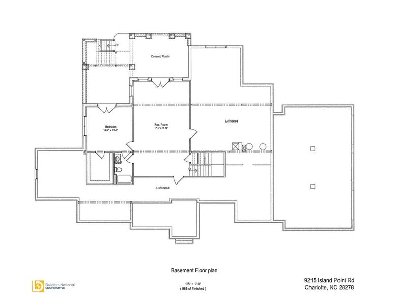 2D floor plan layout of this home in , Charlotte, NC (Image 4).