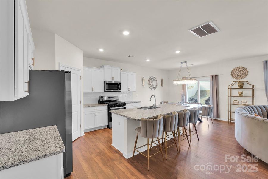 Furnished interior view inside a new home in , Simpsonville (Image 13).