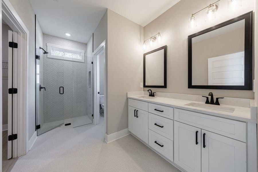 Furnished interior view inside a new home in , Carrollton (Image 16).