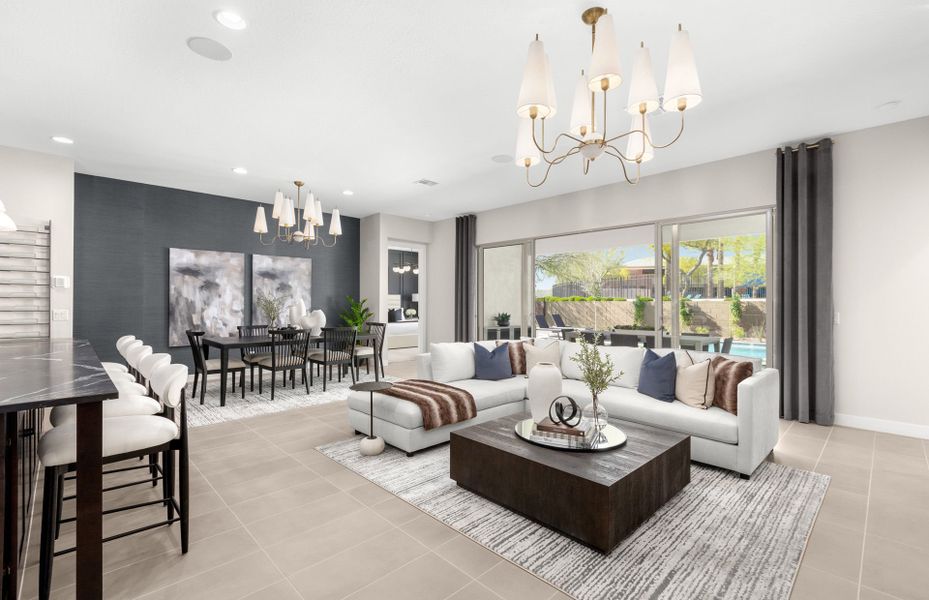 Representative furnished interior of a home built from the Stardom by Del Webb in Sun City Anthem at Merrill Ranch, Florence (Image 7).