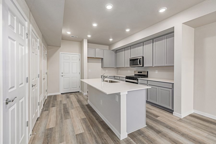Furnished interior view inside a new home in Arras Park, Thornton (Image 4).