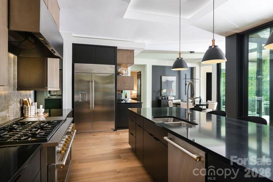Furnished interior view inside a new home in , Belmont (Image 11).