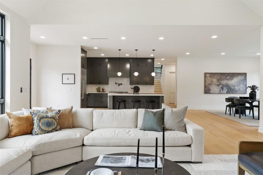 Furnished interior view inside a new home in , Austin (Image 35).