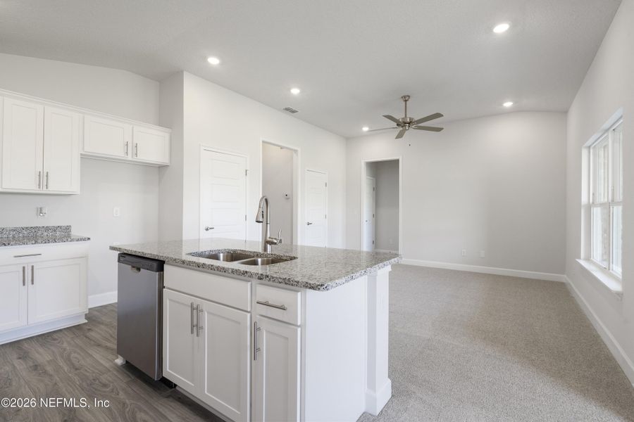 Furnished interior view inside a new home in Shadow Crest at Rolling Hills, Green Cove Springs (Image 5).