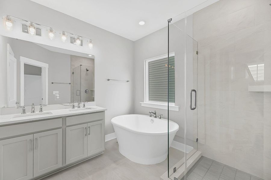 Furnished interior view inside a new home in Nexton - Midtown - The Park Collection, Summerville (Image 8). Furnished interior view inside a new home in Nexton - Midtown - The Park Collection, Summerville (Image 8).