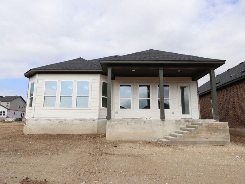 In-progress construction of a new home in Heritage, Dripping Springs, TX (Image 15). In-progress construction of a new home in Heritage, Dripping Springs, TX (Image 15).