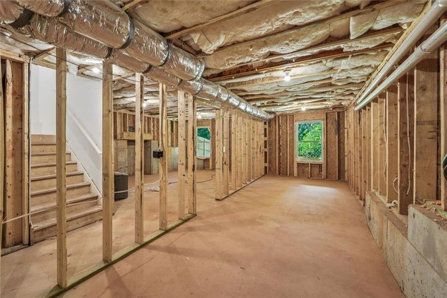 In-progress construction of a new home in , Atlanta, GA (Image 51).