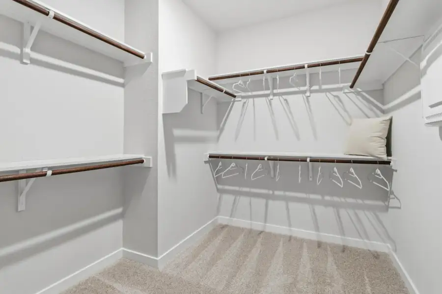 Representative unfurnished interior of a home built from the Lubbock by First America Homes in Alamo Estates, San Antonio (Image 19).