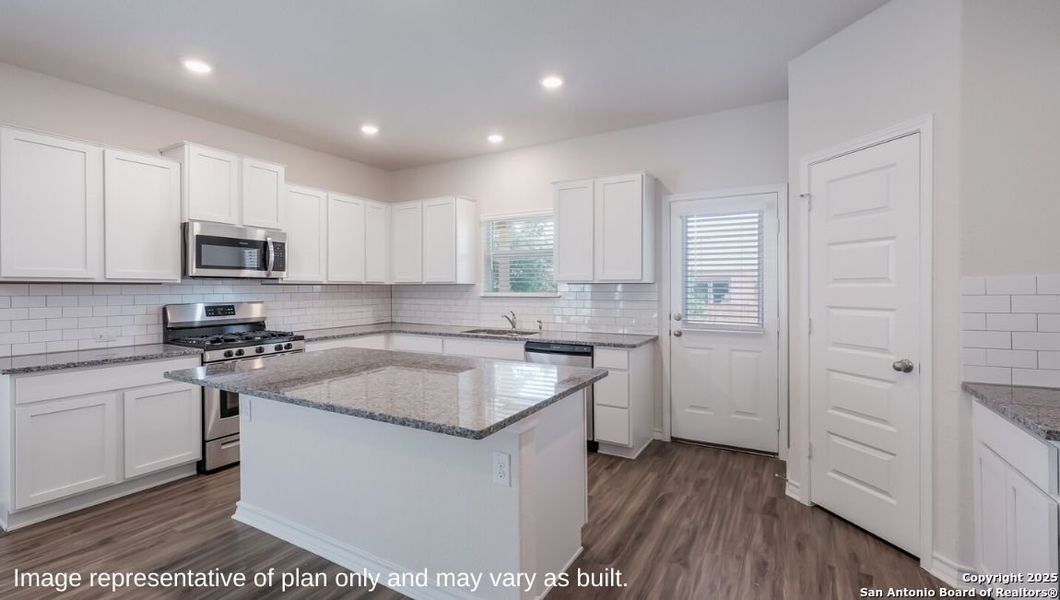 Furnished interior view inside a new home in Brookstone Creek, San Antonio (Image 9).