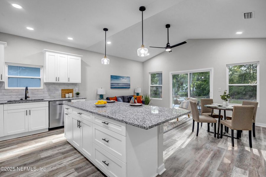 Furnished interior view inside a new home in , Baldwin (Image 17).