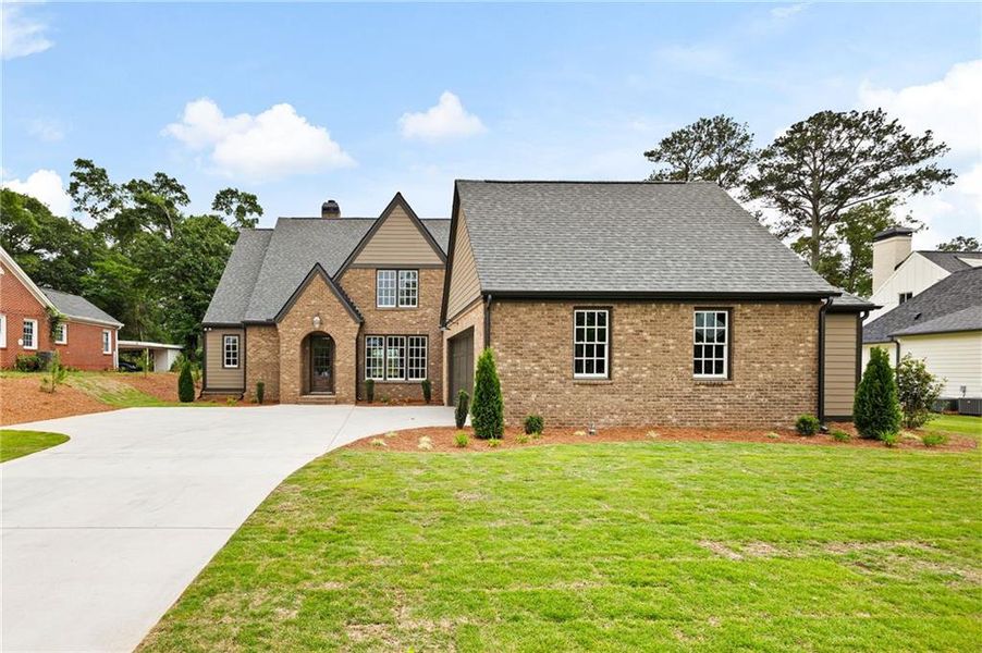 Front exterior of a new home in , Carrollton, GA, highlighting curb appeal (Image 32).