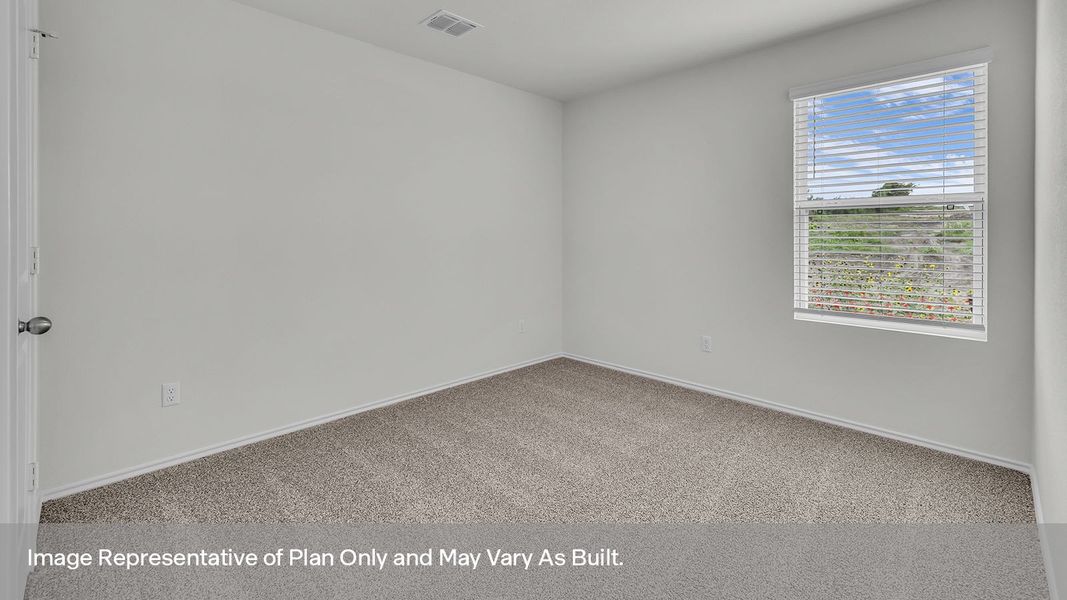 Representative unfurnished interior of a home built from the The Caroline by D.R. Horton in Bollinger, Maxwell (Image 23).