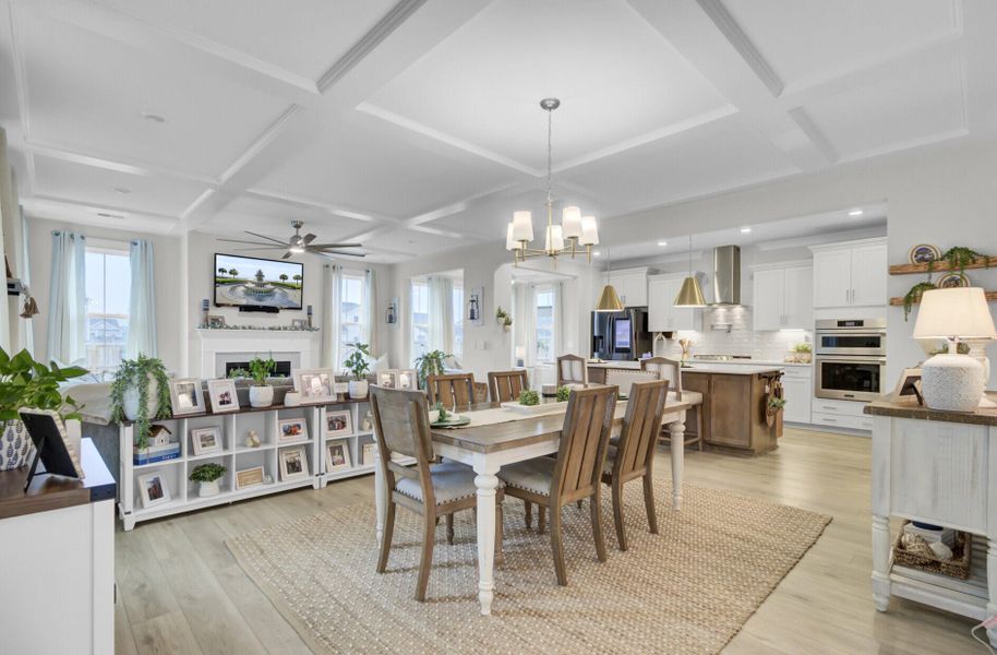 Furnished interior view inside a new home in Lochton, Summerville (Image 8).