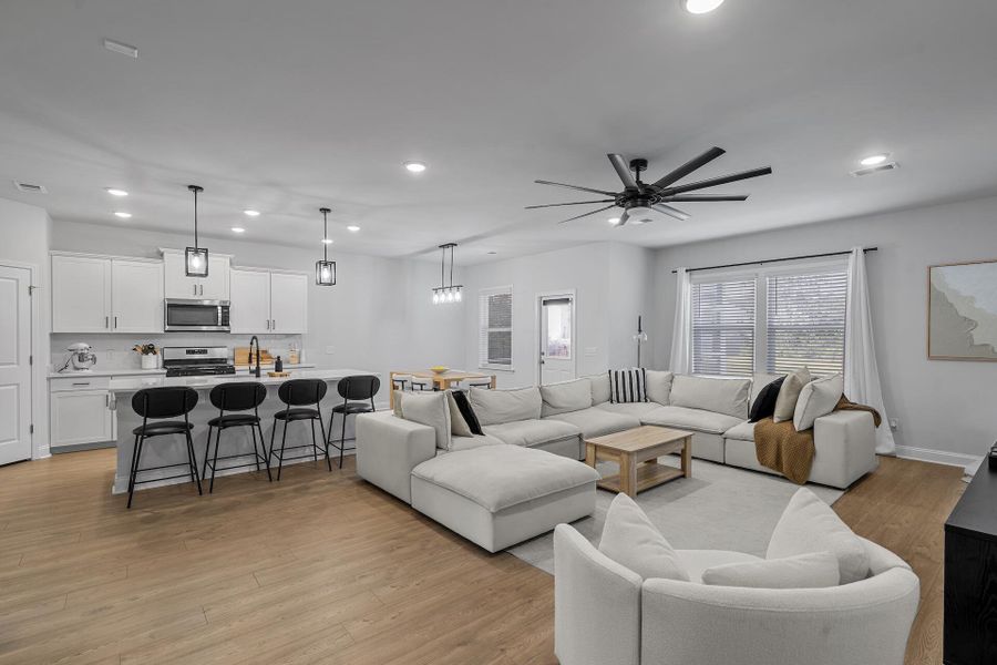 Furnished interior view inside a new home in , Johns Island (Image 3).