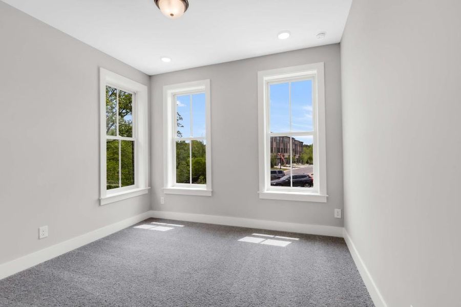 Spacious, unfurnished interior of a new home in Echo Park, Suwanee (Image 19). Spacious, unfurnished interior of a new home in Echo Park, Suwanee (Image 19).
