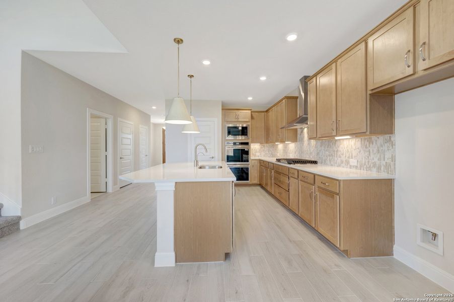 Furnished interior view inside a new home in Davis Ranch 50', San Antonio (Image 10).