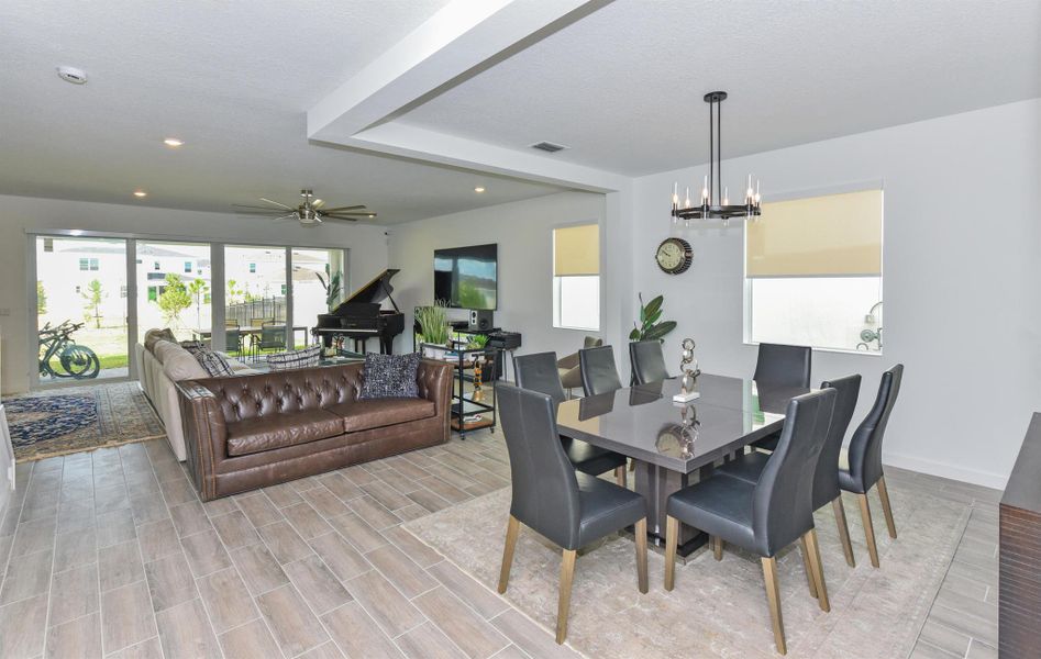 Furnished interior view inside a new home in , Loxahatchee (Image 17). Furnished interior view inside a new home in , Loxahatchee (Image 17).